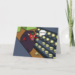 Bullen in einem China-Shop Karte