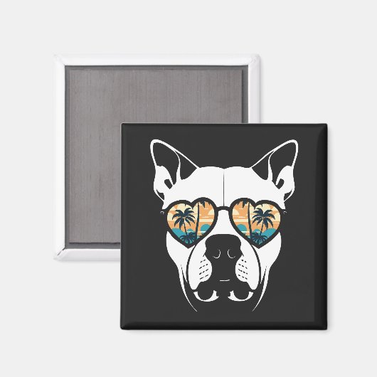 Bullen Magnet (Vorderseite/Rückseite)