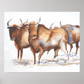 Bullen Poster (Vorne)