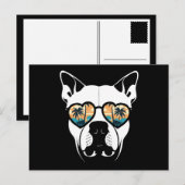 Bullen Postkarte (Vorne/Hinten)