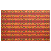 Bullen Rustikaler Orangengelber Western Stoff (Yard (91,4 cm))