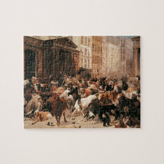 Bullen und Bären auf dem Aktienmarkt (W.H. Beard) Puzzle (Horizontal)