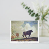 Bullen und Kühe von Paulus Potter Postkarte (Stehend Vorderseite)