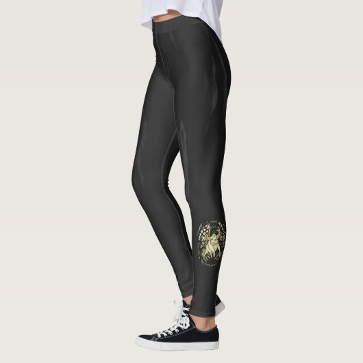 Bullenfahrer-Club Wochenende - Ananas im Umkreis 8 Leggings (Links)