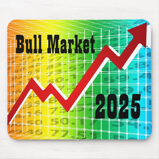 Bullenmarkt 2025 mousepad (Vorne)