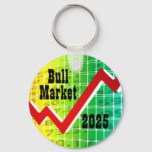 Bullenmarkt 2025 schlüsselanhänger (Vorderseite)