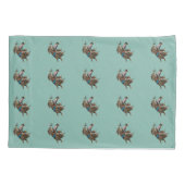 Bullenreiter Kissenbezug (Rückseite)