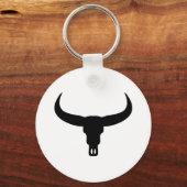 Bullenschädel Schlüsselanhänger (Vorderseite)