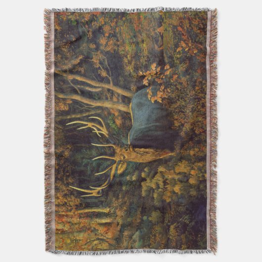 Bullenstech im Herbstwald Decke (Vorderseite Vertikal)