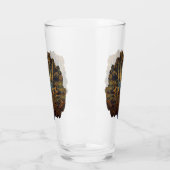 Bullenstech im Herbstwald Glas (Links)