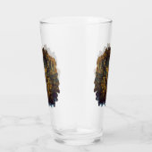 Bullenstech im Herbstwald Glas (Rechts)