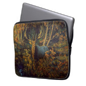 Bullenstech im Herbstwald Laptopschutzhülle (Vorderseite Links)