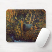 Bullenstech im Herbstwald Mousepad (Mit Mouse)