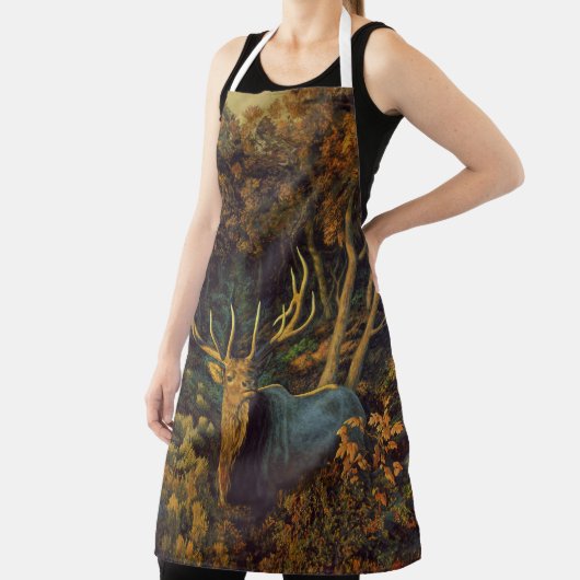 Bullenstech im Herbstwald Schürze (InSitu)