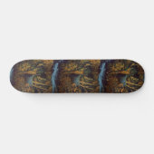 Bullenstech im Herbstwald Skateboard (Horizontal)