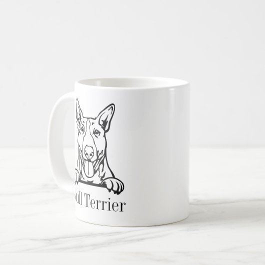 Bullentrippe Kaffeetasse (Vorderseite Links)