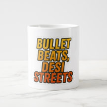 Bullet Beats, Desi Streets – Punjabi-Biker-Tasse