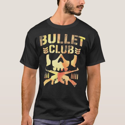 Bullet Club Knochensoldat Classic T - Shirt (Vorderseite)