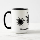 Bullet-hole-shot-Mafia-Chef Tasse (Links)