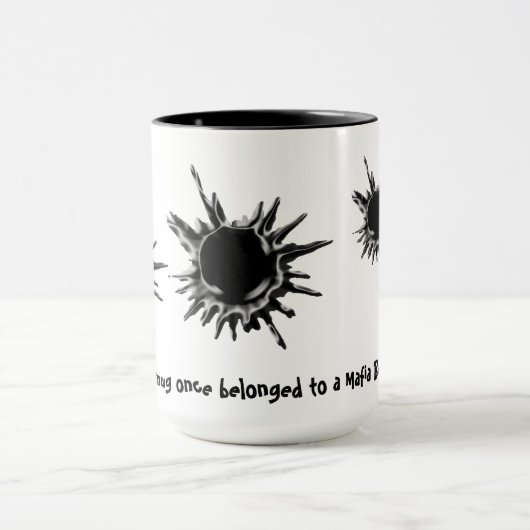 Bullet-hole-shot-Mafia-Chef Tasse (Zentrum)