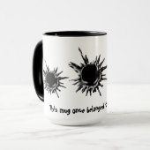 Bullet-hole-shot-Mafia-Chef Tasse (Vorderseite Links)