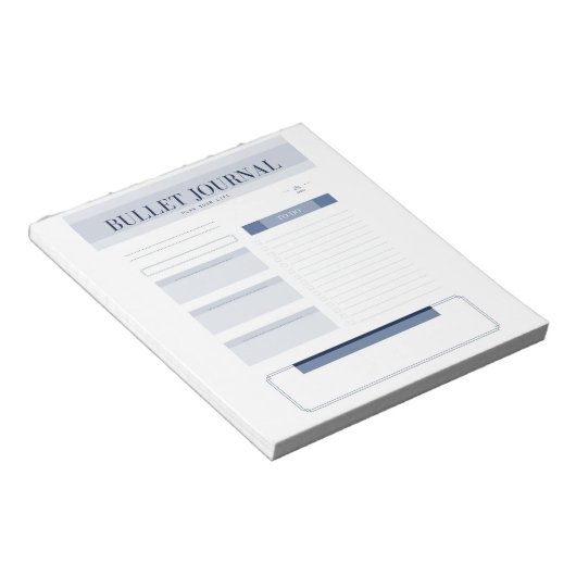 BULLET JOURNAL 1 NOTIZBLOCK (angewinkelt)