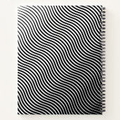 Bullet Journal für personalisierte optische Waves Notizblock (Rückseite)