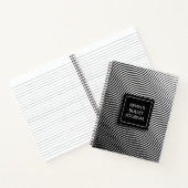 Bullet Journal für personalisierte optische Waves Notizblock (Innenseite)