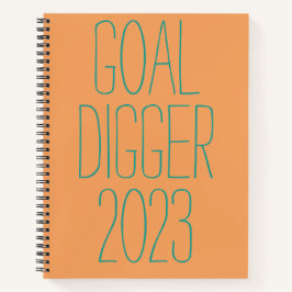 Bullet Journal "Goal Digger 2023" Notizblock