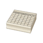 Bullet Journal Habit Tracker Gummistempel (Stempel)