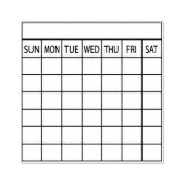 Bullet Journal Habit Tracker Gummistempel (Prägung)