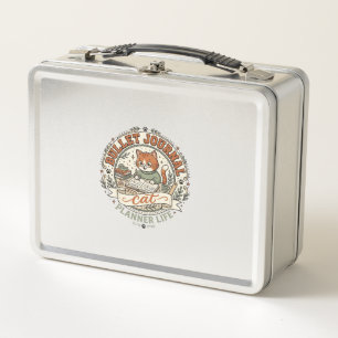 Bullet Journal Katze Bullet Journal Katze Vintage  Metall Brotdose