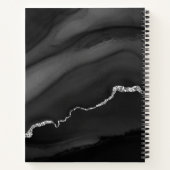 Bullet Journal mit Blue Marble Custom Monogram Notizblock (Rückseite)