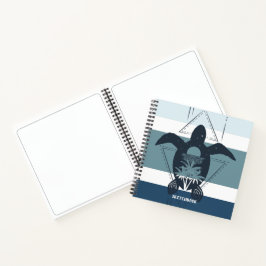 Bullet Journal mit moderner Geometrie Notizblock