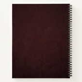 Bullet Journal "personalisiert Art Deco" Notizblock (Rückseite)