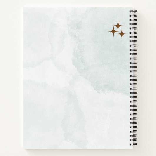 Bullet Journal - Zuhause Theme Notizblock (Rückseite)