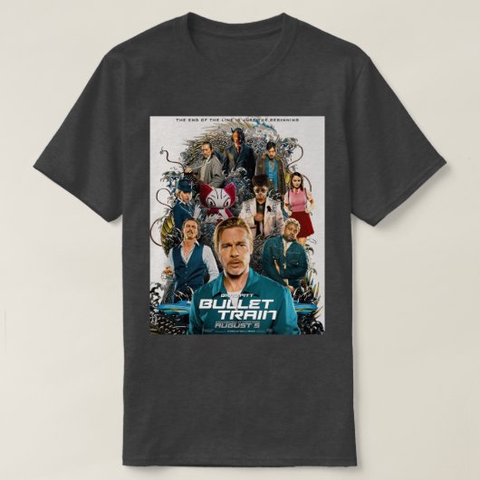 BULLET TRAIN 2022 T-Shirt (Design vorne)