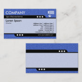 Bullet Train - Blaue Textur Visitenkarte (Vorne/Hinten)