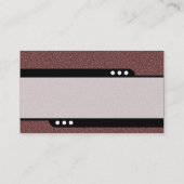 Bullet Train Brauntöne - Textur Visitenkarte (Rückseite)