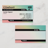 Bullet Train - Geschäftskarte für weiche Gradiente Visitenkarte (Vorne/Hinten)