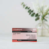 Bullet Train - Geschäftskarte für weiche Gradiente Visitenkarte (Stehend Vorderseite)