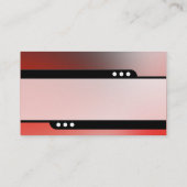 Bullet Train - Geschäftskarte für weiche Gradiente Visitenkarte (Rückseite)