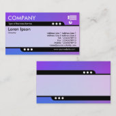 Bullet Train - Geschäftskarte für weiche Gradiente Visitenkarte (Vorne/Hinten)