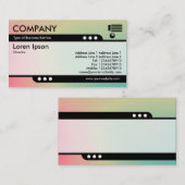 Bullet Train - Geschäftskarte für weiche Gradiente Visitenkarte (Vorne/Hinten)