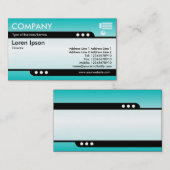 Bullet Train - Horizont Glow 01 Visitenkarte (Vorne/Hinten)