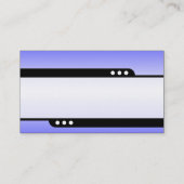 Bullet Train - Horizont Glow 06 Visitenkarte (Rückseite)
