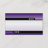 Bullet Train - Horizont Glow 07 Visitenkarte (Rückseite)