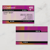 Bullet Train - Magenta und Orange Tex Visitenkarte (Vorne/Hinten)