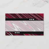 Bullet Train - Red Ripples Visitenkarte (Rückseite)