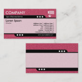 Bullet Train - rot verkleidete Textur Visitenkarte (Vorne/Hinten)